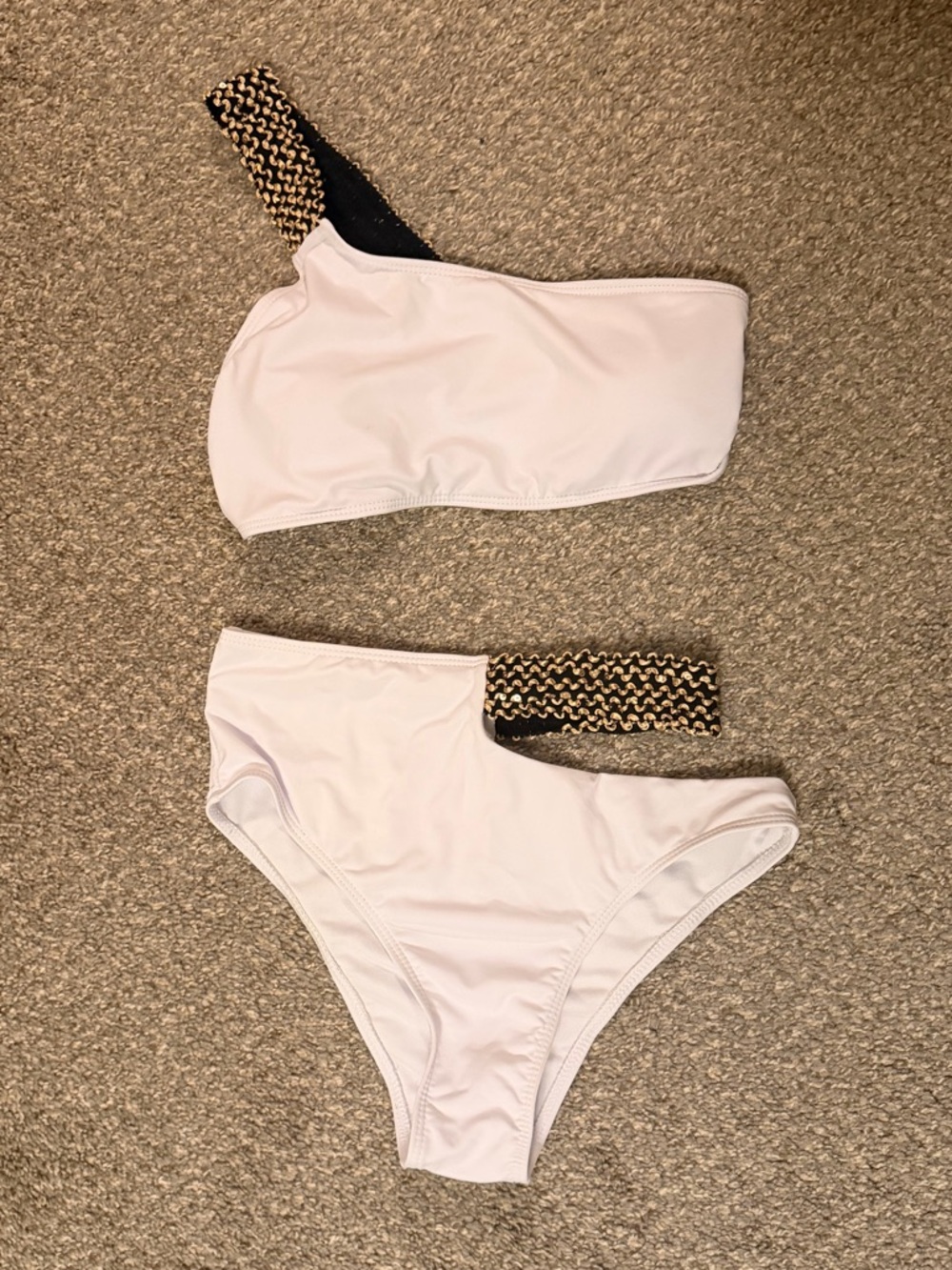 White bikini